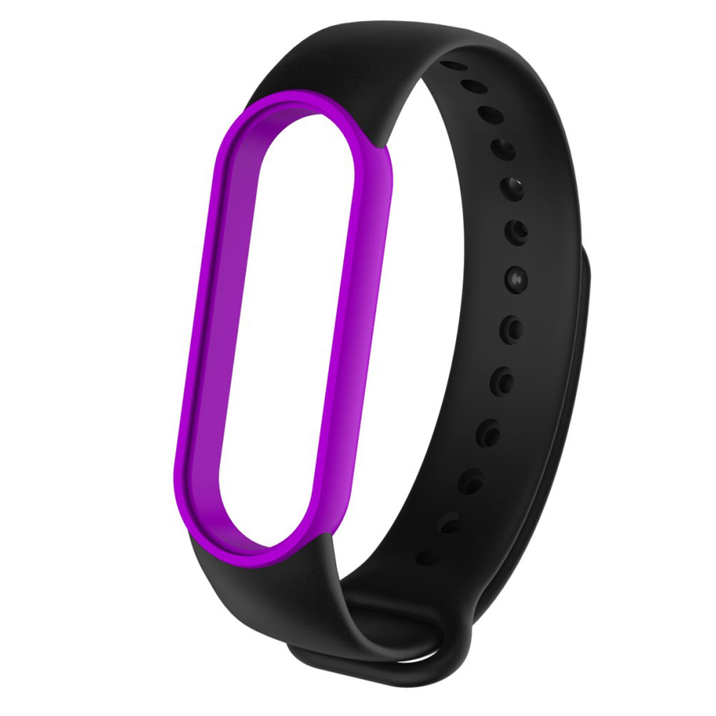 Bilde av Xiaomi Mi Band 5 Bi-color Style Watch Band - Purple / Black