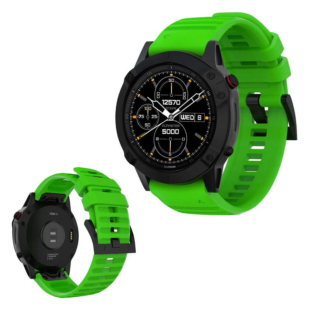 Garmin Fenix ​​6 / Fenix ​​5 Plus / Fenix ​​5 / Forerunner 935 / Quatix 5 / Quatix 5 Sapphire / Approach S60 / Garmin Instinct Silikon Klokkereim - Mø