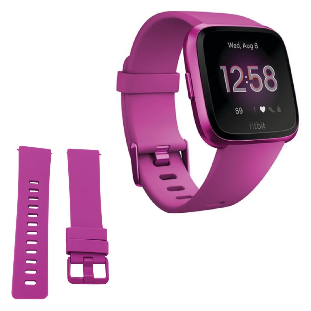 Fitbit Versa / Versa 2 silikon klokkereim - Purple