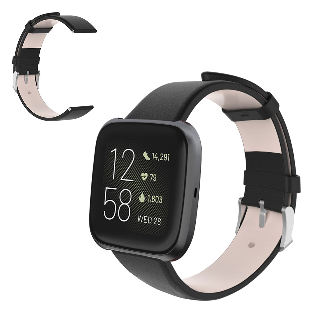 Fitbit Versa / Versa 2 / Versa Lite slitesterkt klokkerem - Svart