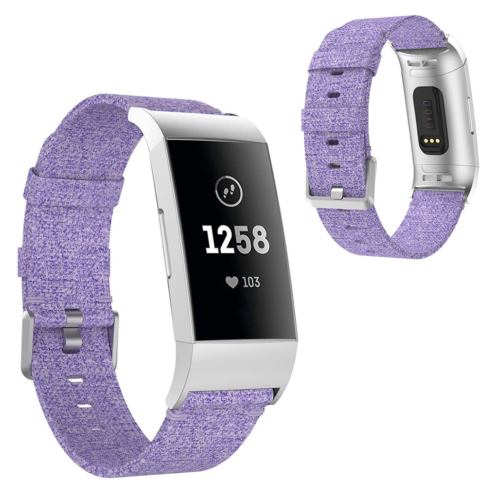 Fitbit Charge 4 / 3 slitesterkt klokkerem - Lilla