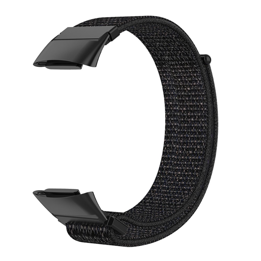 Elastisk klokkerem i nylon Fitbit Charge 5 - Svart