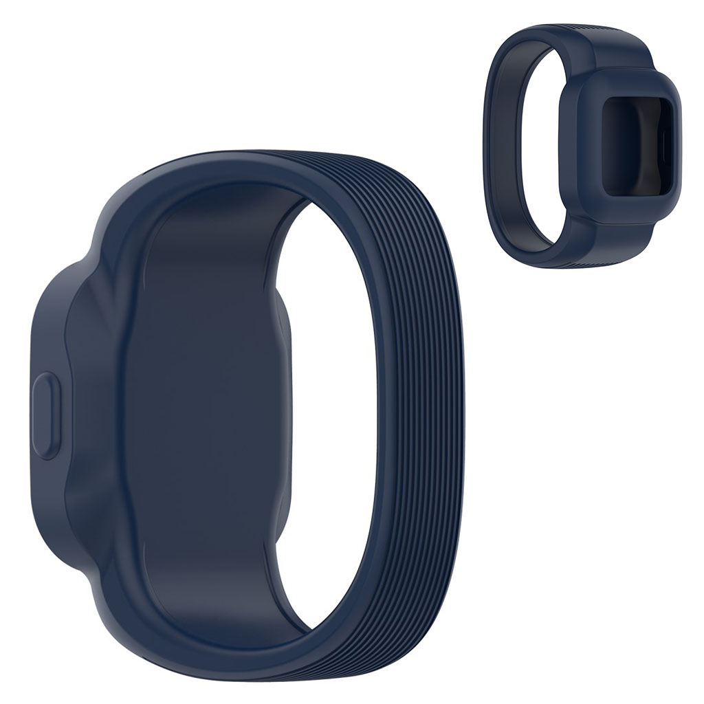 Garmin Vivofit Jr 3 klokkerem i silikon - Midnattsblå / Størrelse: S