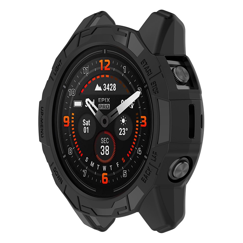 HAT PRINCE Garmin Fenix 7X / 7X Pro / Epix Pro (51mm) hult deksel - Svart