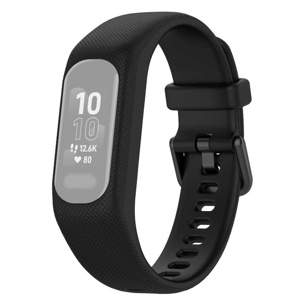 Garmin Vivosmart 5 enkel klokkerem i silikon - Svart