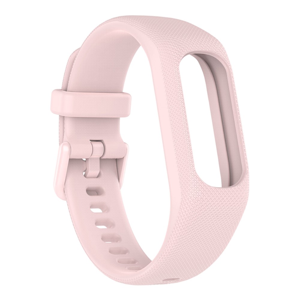 Garmin Vivosmart 5 klokkerem i silikon med etui - Rosa Rose