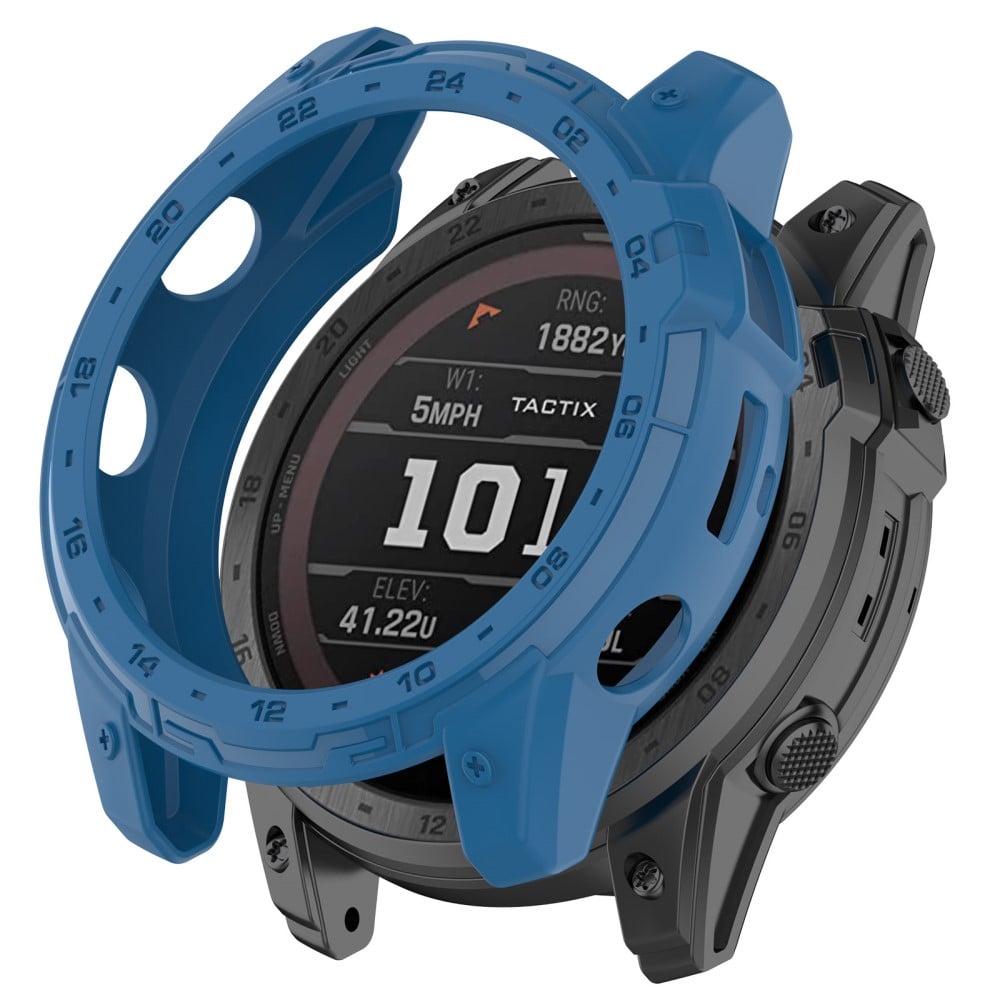 Garmin Enduro 2 / Tactix 7 urskiveklokkedeksel - Mørkeblå