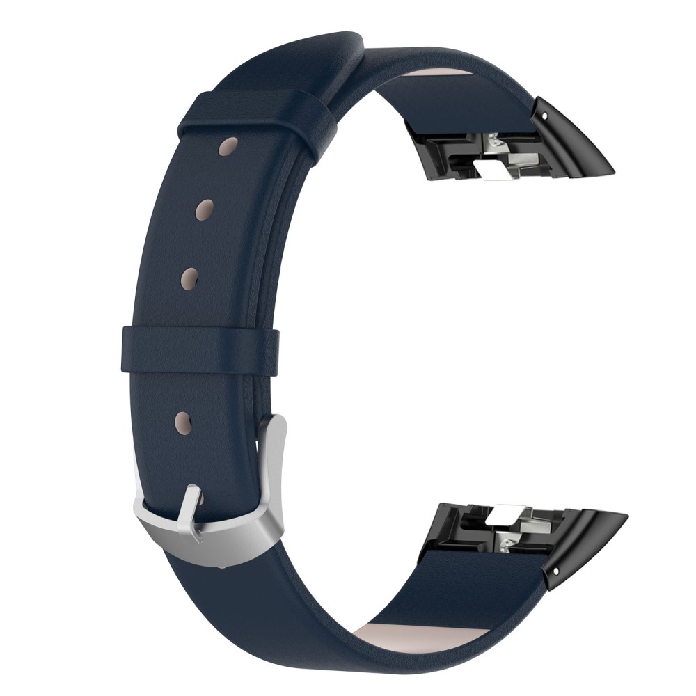 Honor Band 7 / 6 / Huawei Band 6 / 6 Pro lærrem - Mørkeblå